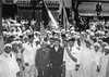 1956 - Moroccans greeting Eltaher in Tunis